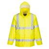 Hi-Vis Rain Jacket (Color Orange, Size 4XL)