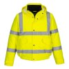 Hi-Vis Winter Bomber Jacket (Color Orange, Size 4XL)