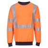 Modaflame Knit HVO FR Sweatshirt (Color Orange, Size M)