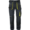 03520131 EMERTON STRETCH pants black yellow 6664