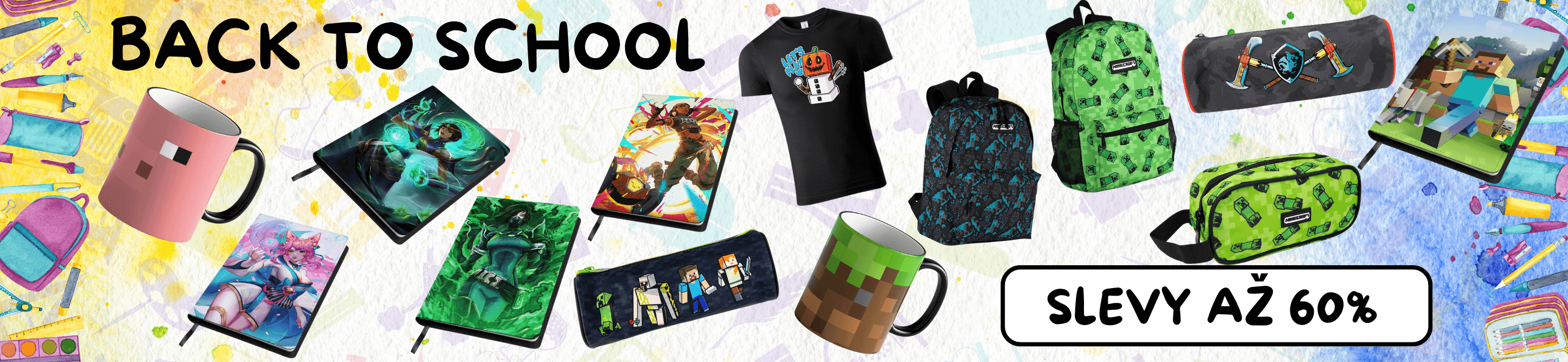 back to school fadee minecraft fortnite a herni merch