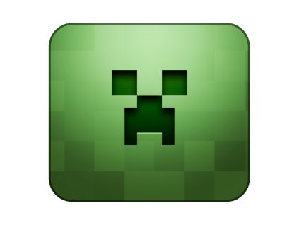 Minecraft creeper 45x40