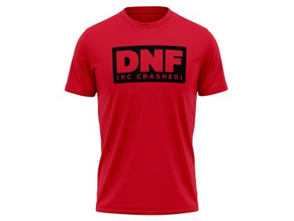 dnf sim racing tricko cervene fadee.cz