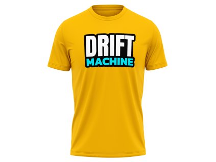 drift machine sim racing tricko zlute fadee.cz