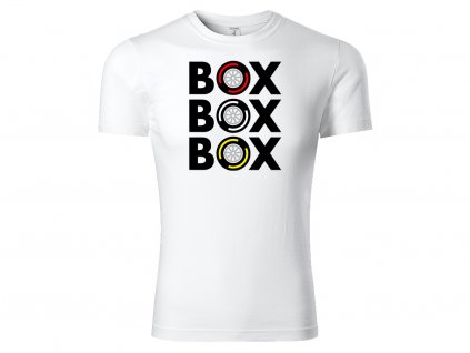 Box Box Box Gumy Bílá