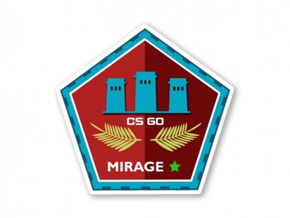 Samolepka Mirage