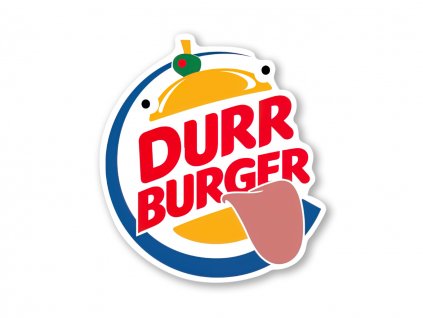 Samolepka Durrr Burger King