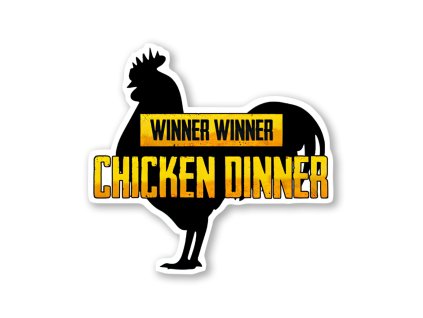 Samolepka CHICKEN DINNER