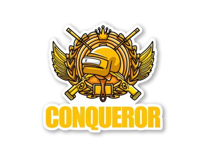 Samolepka Conqueror