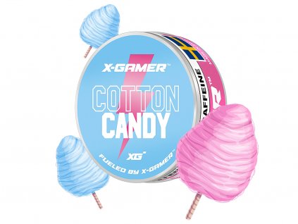 Energetické sáčky X-Pouch Cotton Candy - 20 sáčků
