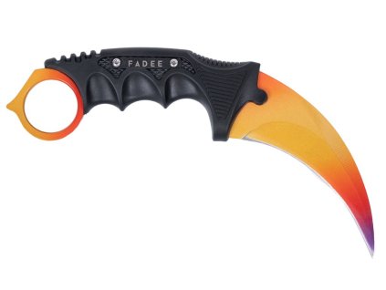 (MW) Karambit Classic | Fade Red Tip (Minimal Wear)