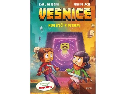 minecraft vesnice nebzepečí v netheru kniha fadee.cz