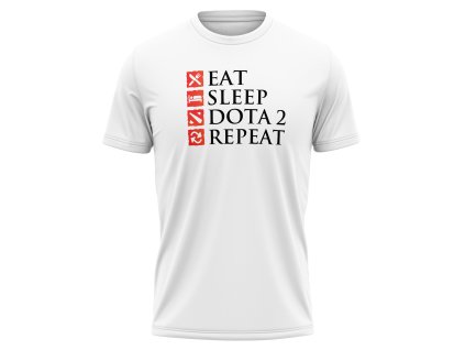 eat sleep dota 2 repeat dota 2 tricko fadee.cz