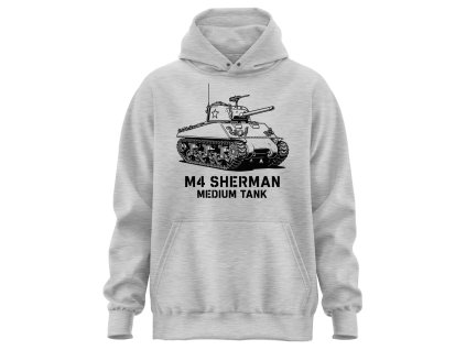 M4 SHERMAN VECTOR MIKINA HEATHER GREY