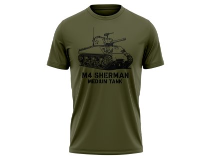 M4 SHERMAN VECTOR TRIČKO ARMY