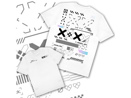 Tričko printstream White 1