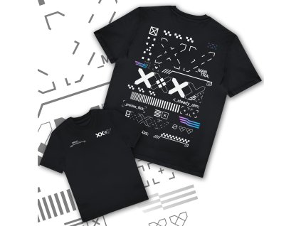 Tričko printstream Black 1