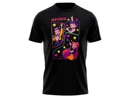 tričko huntrix colorfull