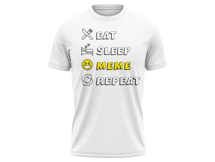 tricko eat sleep meme repeat 1