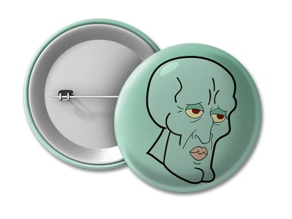 Placka Squidward Chad Face 50 na eshop