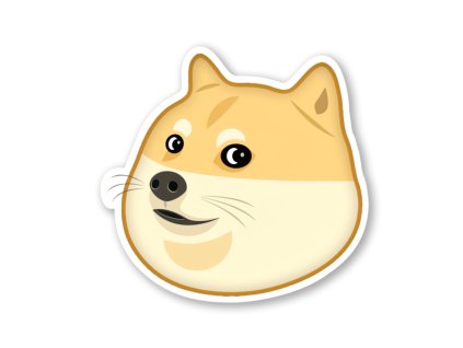 1065 samolepka doge