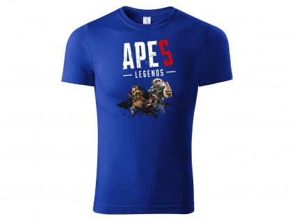 Tričko Apes Legends modré