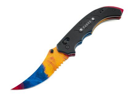 360 1 flip knife marble fade