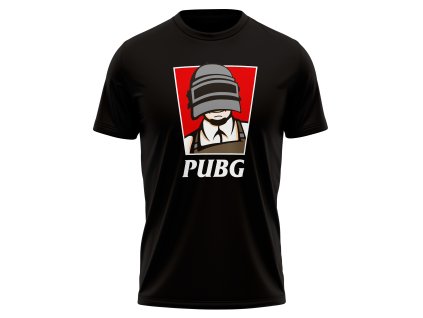 Tričko PUBG KFC Edition černé