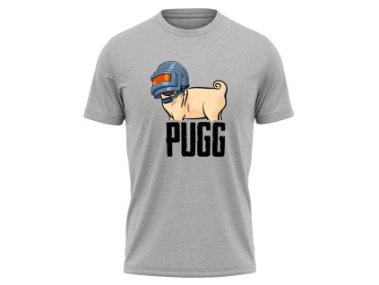 Tričko PUGG šedé