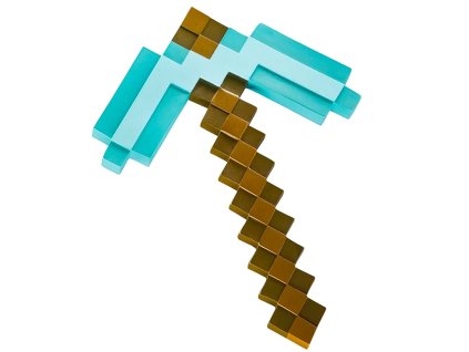 Minecraft Foam Diamond Pickaxe pTRU1 17086921dt