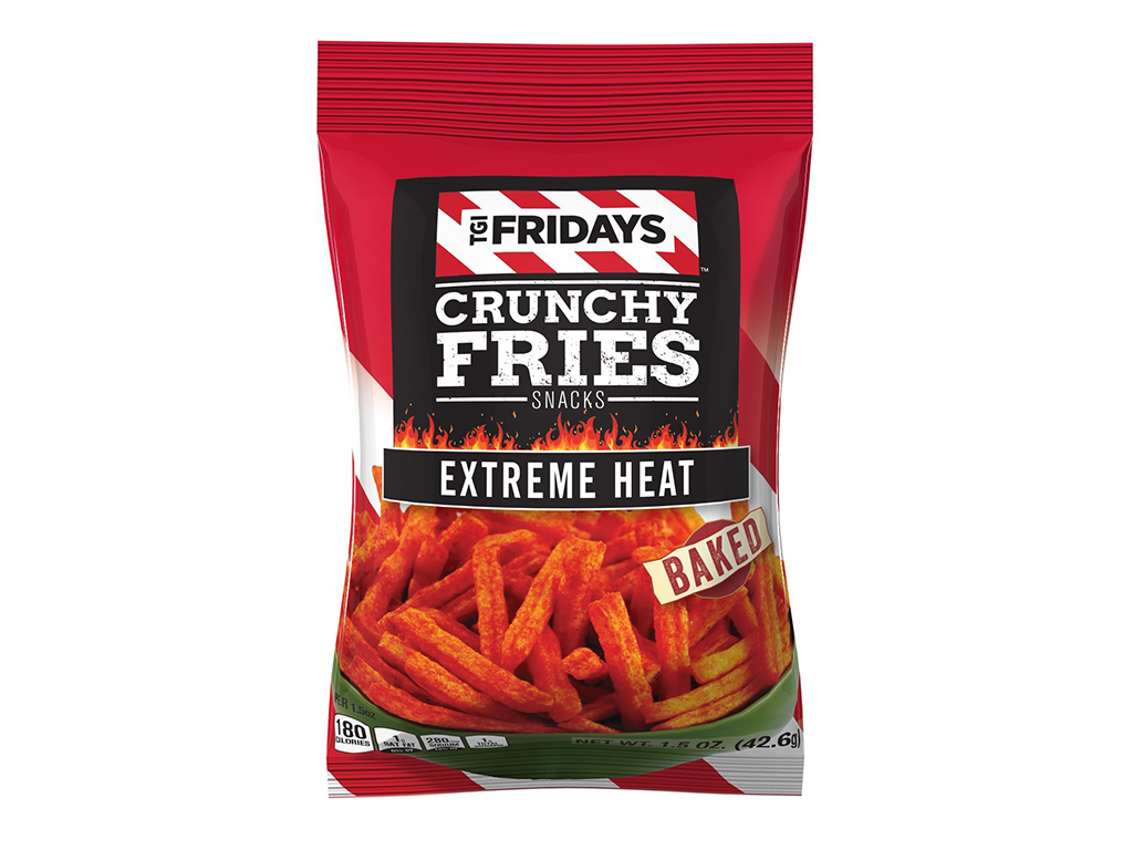 Crunchy fries snack Extreme heat