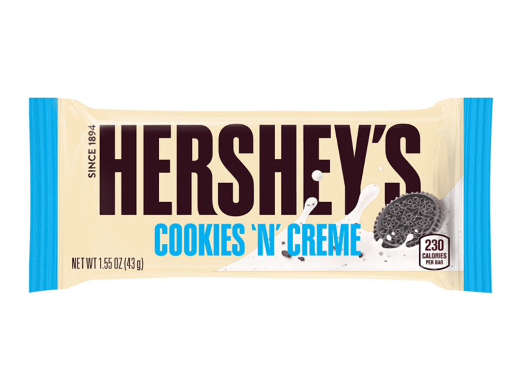 hERSHEYS COOKIES AND CREAM