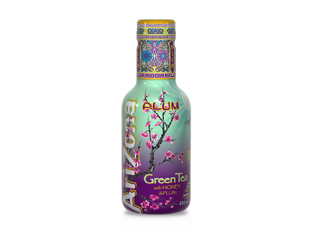 Arizona Green Tea with Honey & Plum