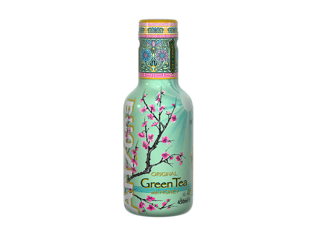 Arizona green tea with honey 450ml