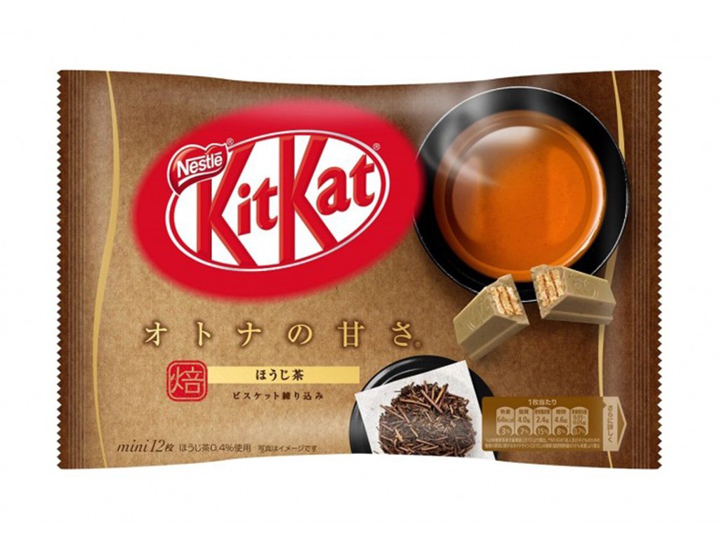 Kitkat s příchutí Hoji Tea - 139,2 g