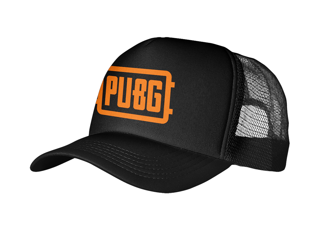 Trucker Black Pubg logo