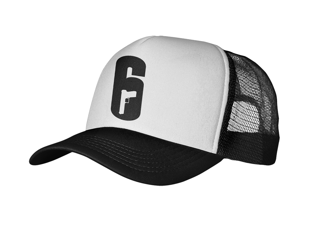 Trucker White R6 logo