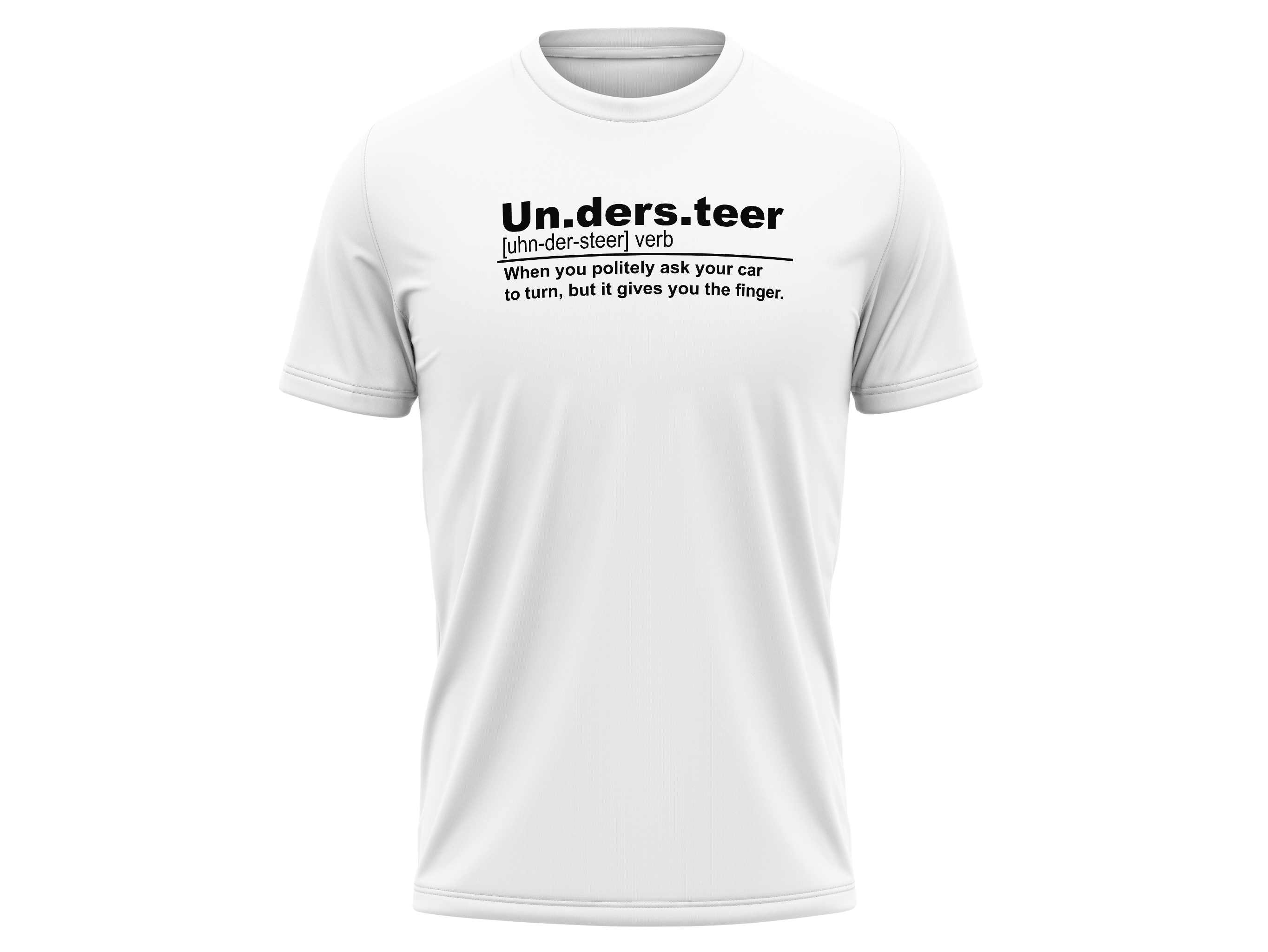 un.ders teer sim racing tricko bile fadee.cz