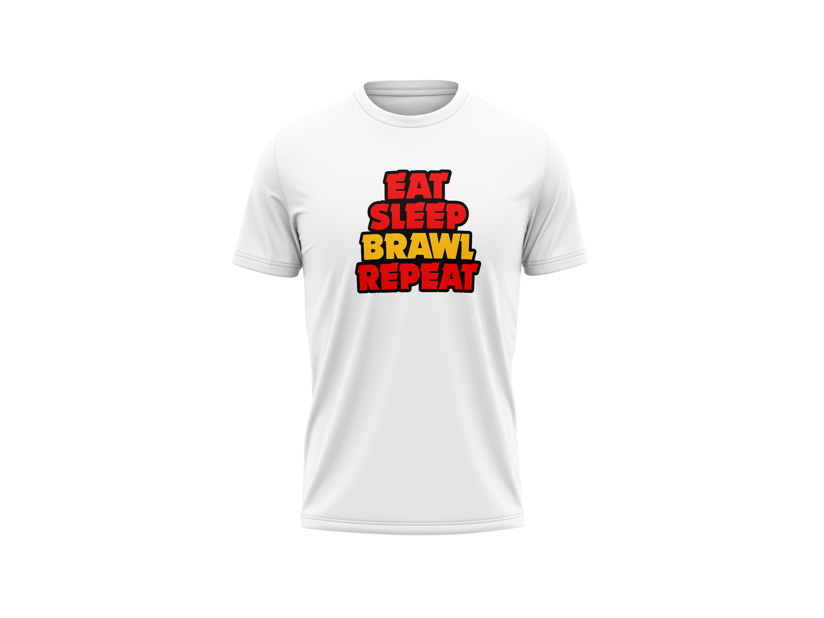 eat sleep brawl repeat brawl stars detske tricko bile fadee.cz