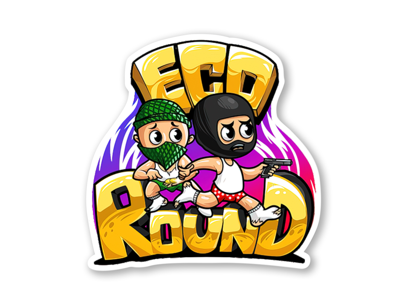 Samolepka Eco Round