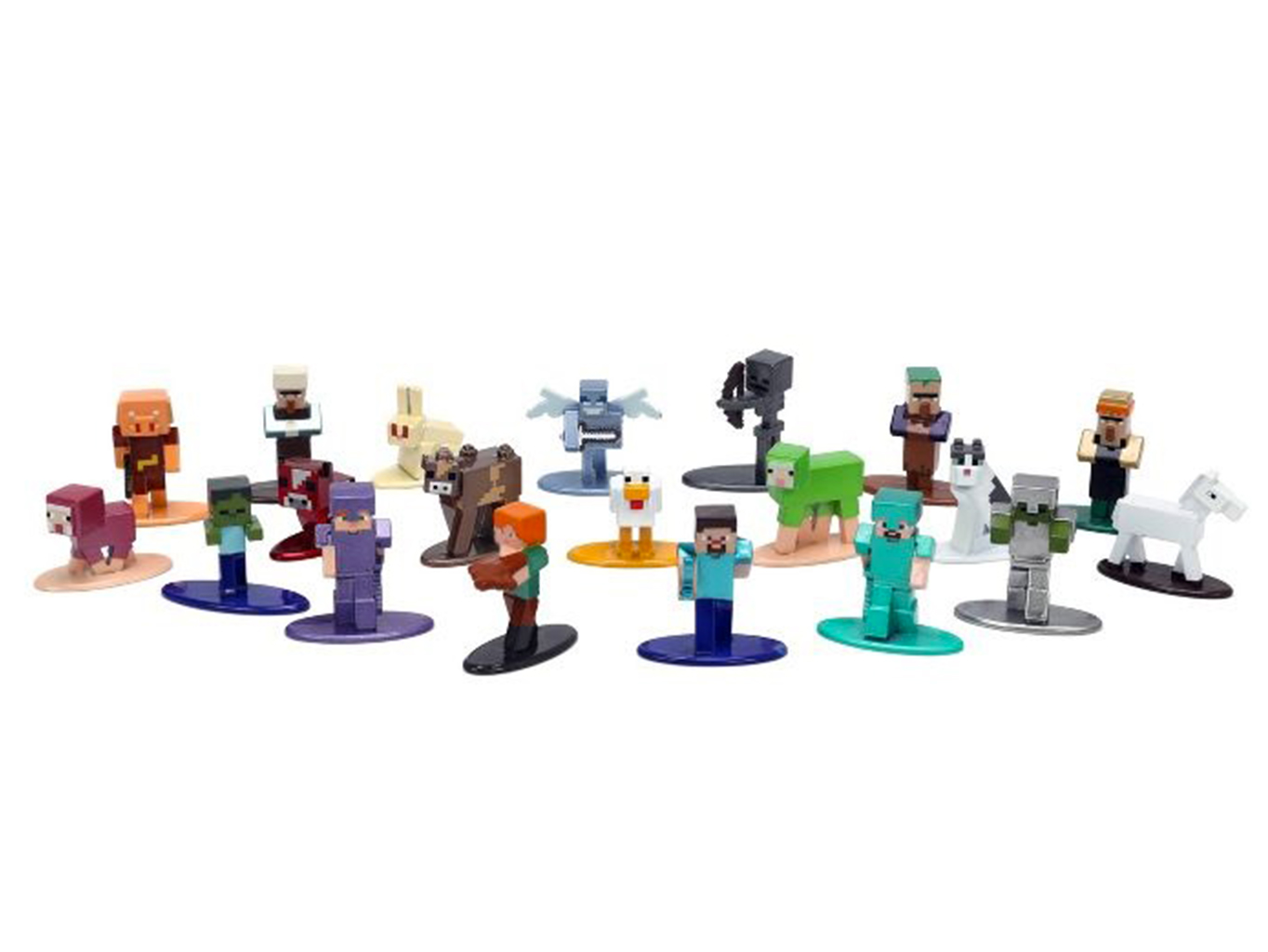 Minecraft Set Figurek Nano metalfigs 2