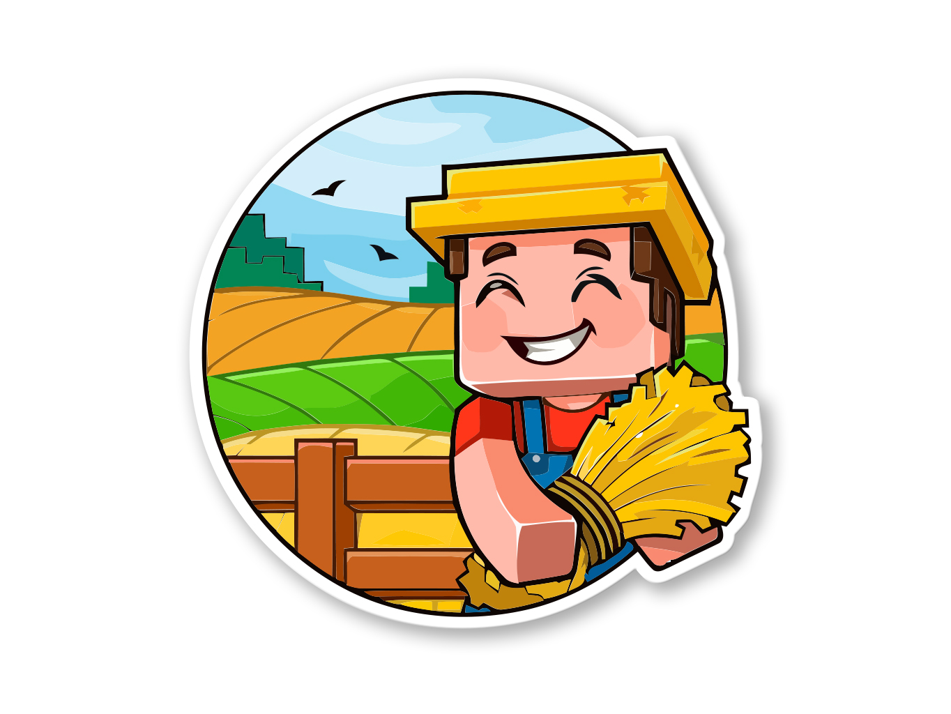 Samolepka Farmář