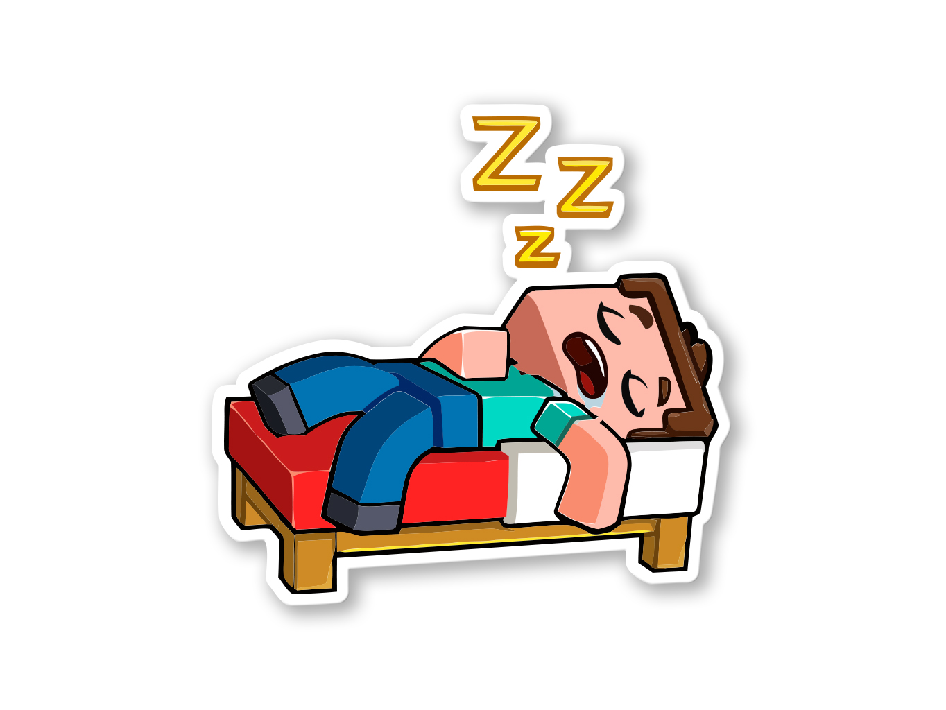 Samolepka Sleeping Steve