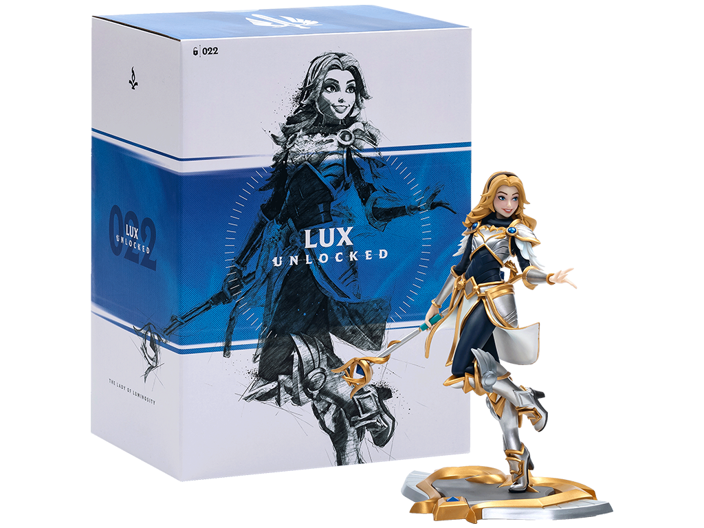 sběratelská soška lux unlocked 1