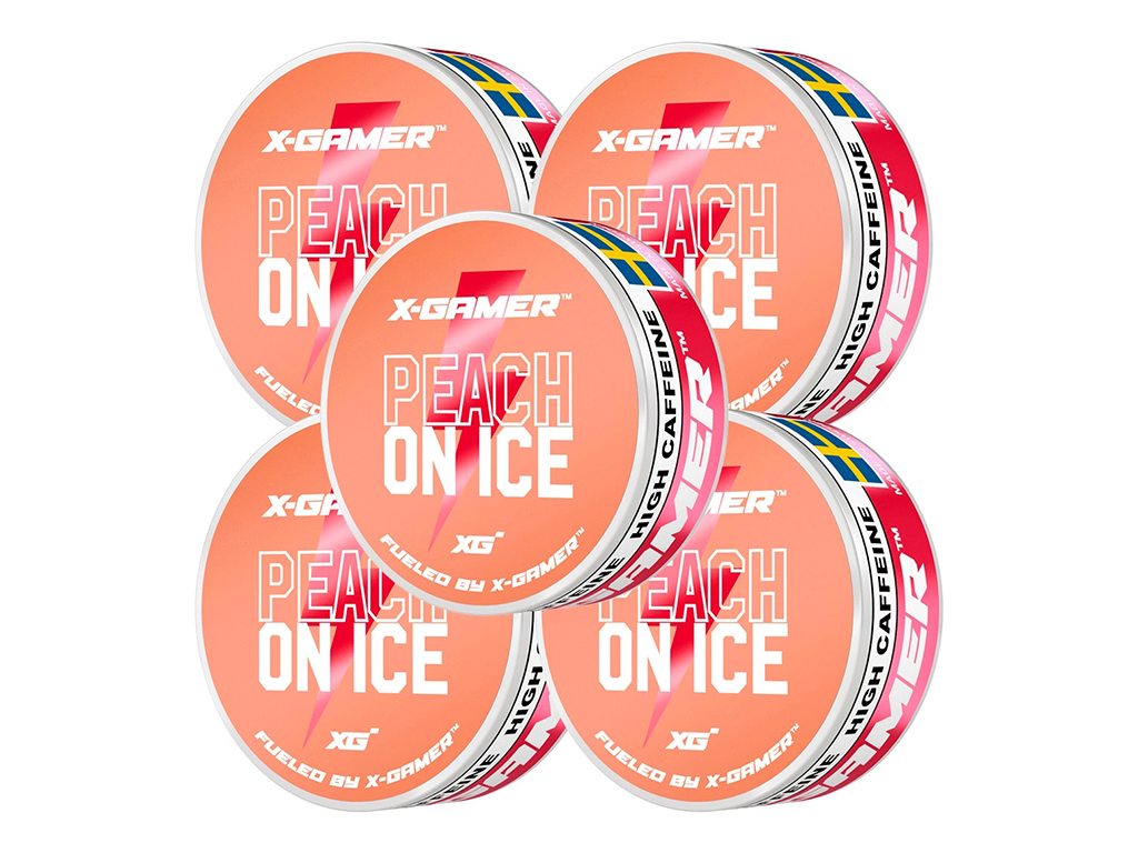 5 pack peach on ice