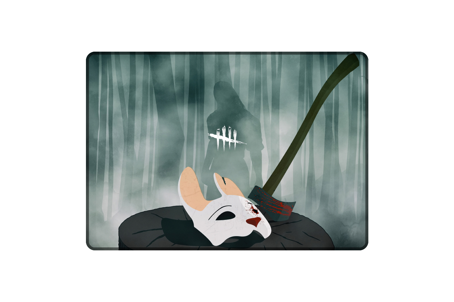 Herní podložka pod myš Huntress Mask - M