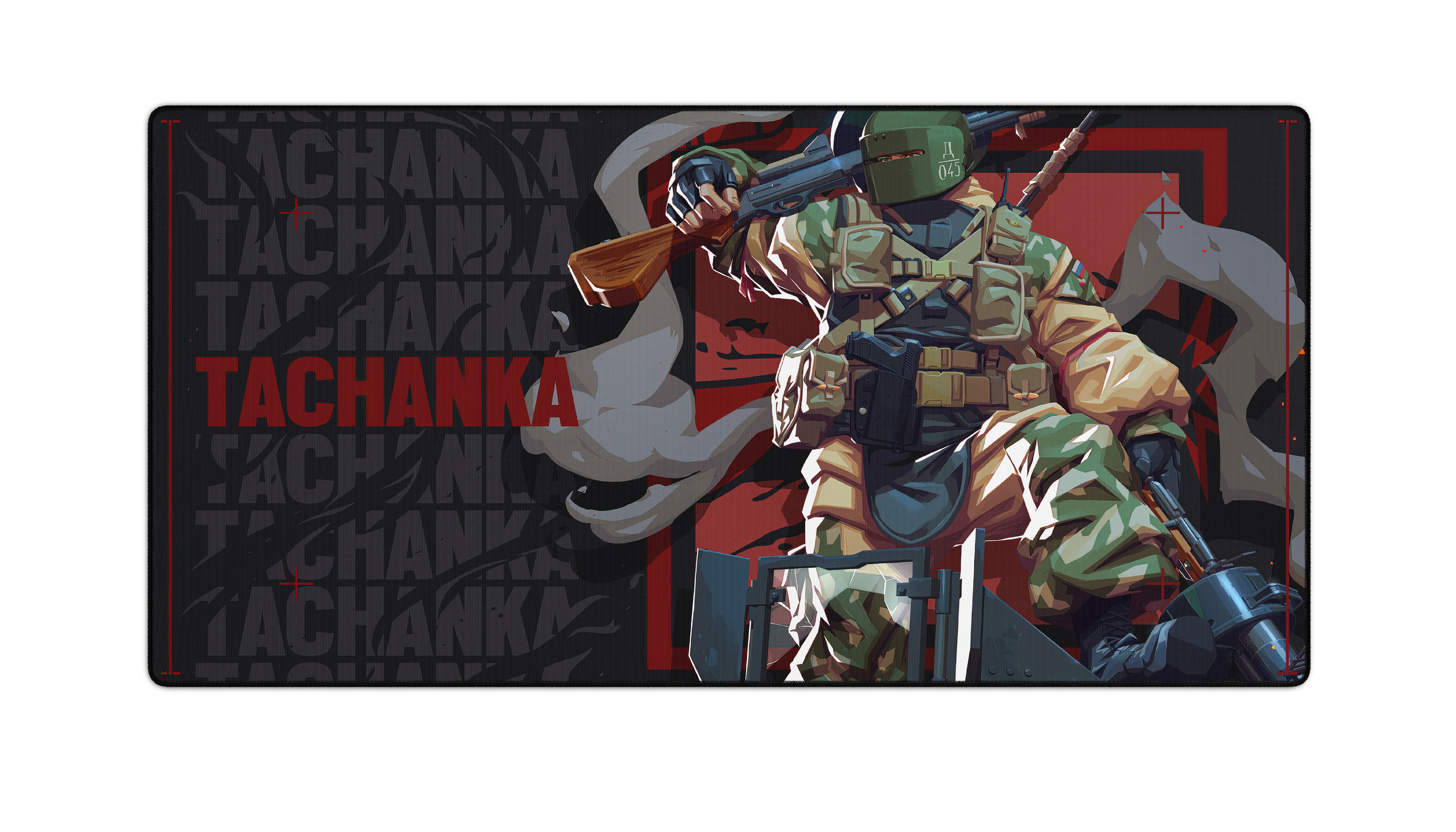 Herní podložka pod myš Tachanka - XXL