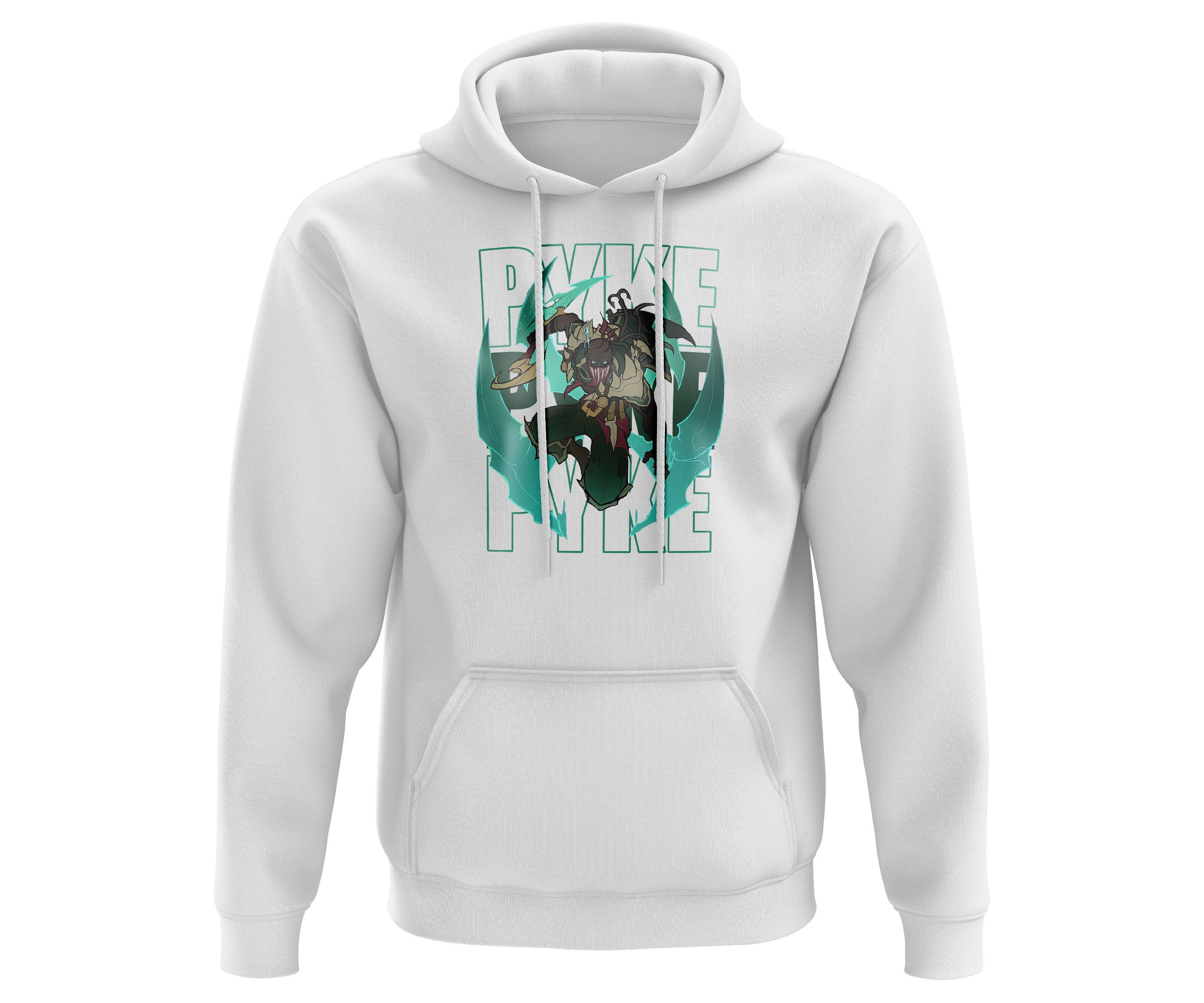 mikina pyke white