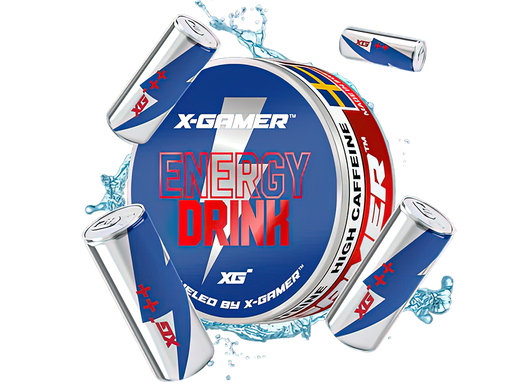 Energetické sáčky X-Pouch Energy Drink - 20 sáčků