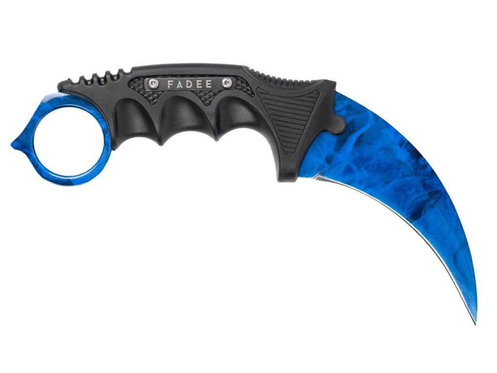 (MW) Karambit Classic | Sapphire (Minimal Wear)